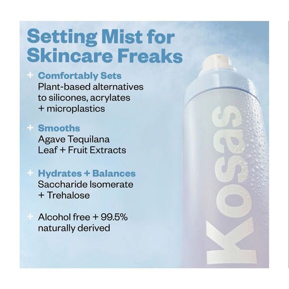 🌥️ KOSAS CLOUD SET AIRY SETTING + SMOOTHING MIST - Picture 3 of 9